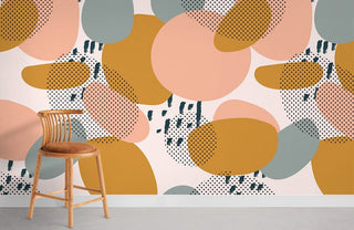 Geometric Doodles Wallpaper Mural