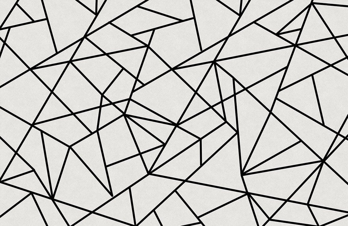 Geometrical Line Wallpaper Mural