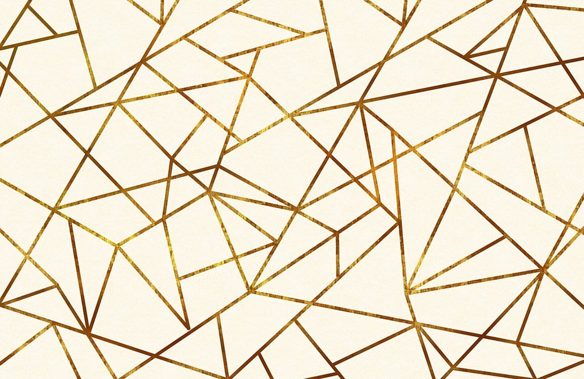 Geometrical Line III Wallpaper Mural
