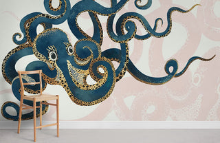 Giant Octopus ll Wallpaper Mural