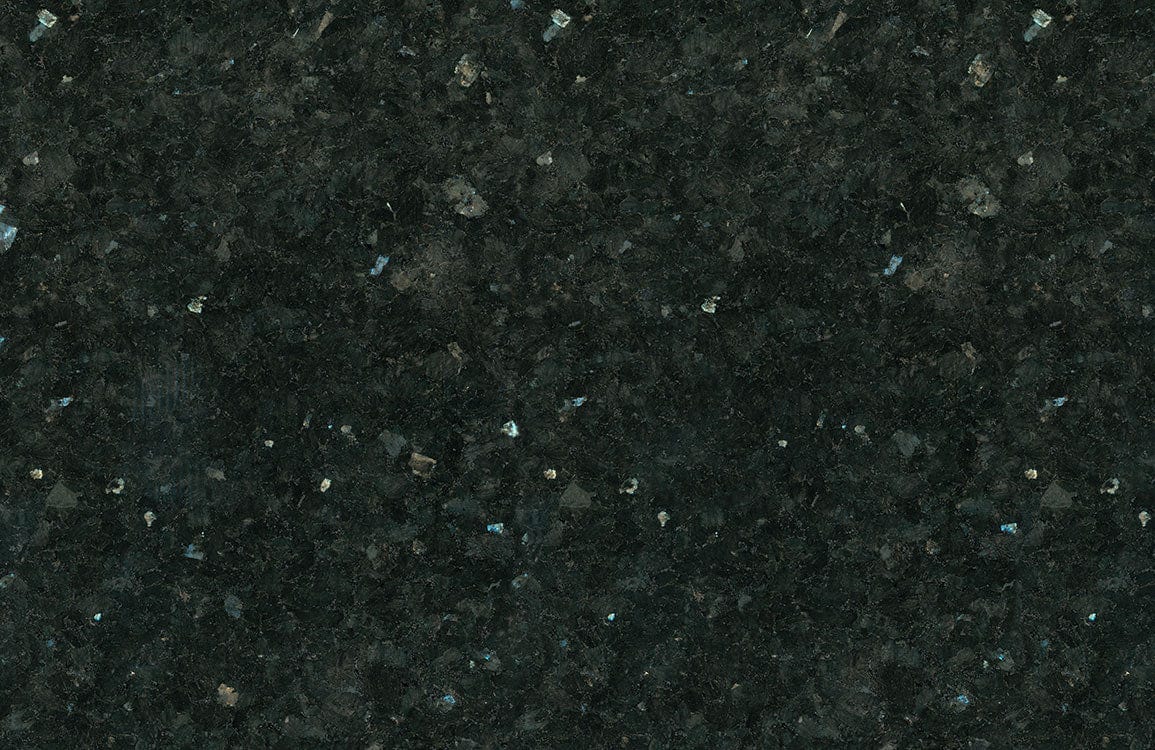 Elegant Midnight Granite Effect Textured Dark Green Wallpaper Design