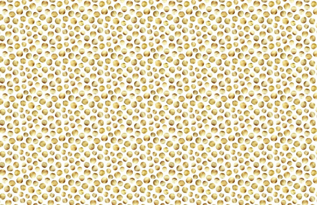 Golden Honeycomb Patterned Wallpaper - Contemporary Chic Design for Modern Interiors