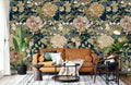 Golden Blossoms Wallpaper Mural