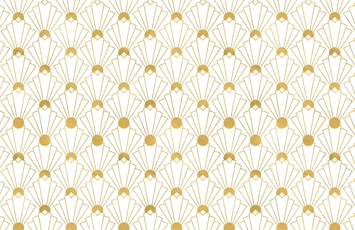 Golden Art II Wallpaper Mural
