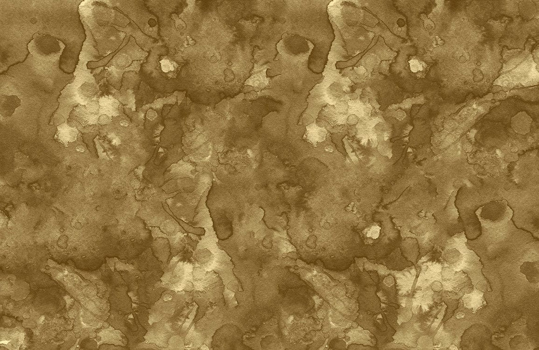 Rustic Earth Tones Watercolour Patterned Wallpaper for Elegant Interior Design