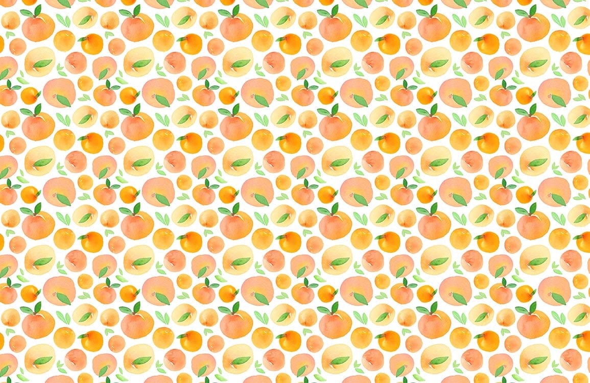 Gradient Orange Wallpaper Mural