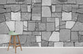 Gray Brick Wallpaper Mural