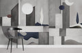 Cool Geometric Wallpaper Mural