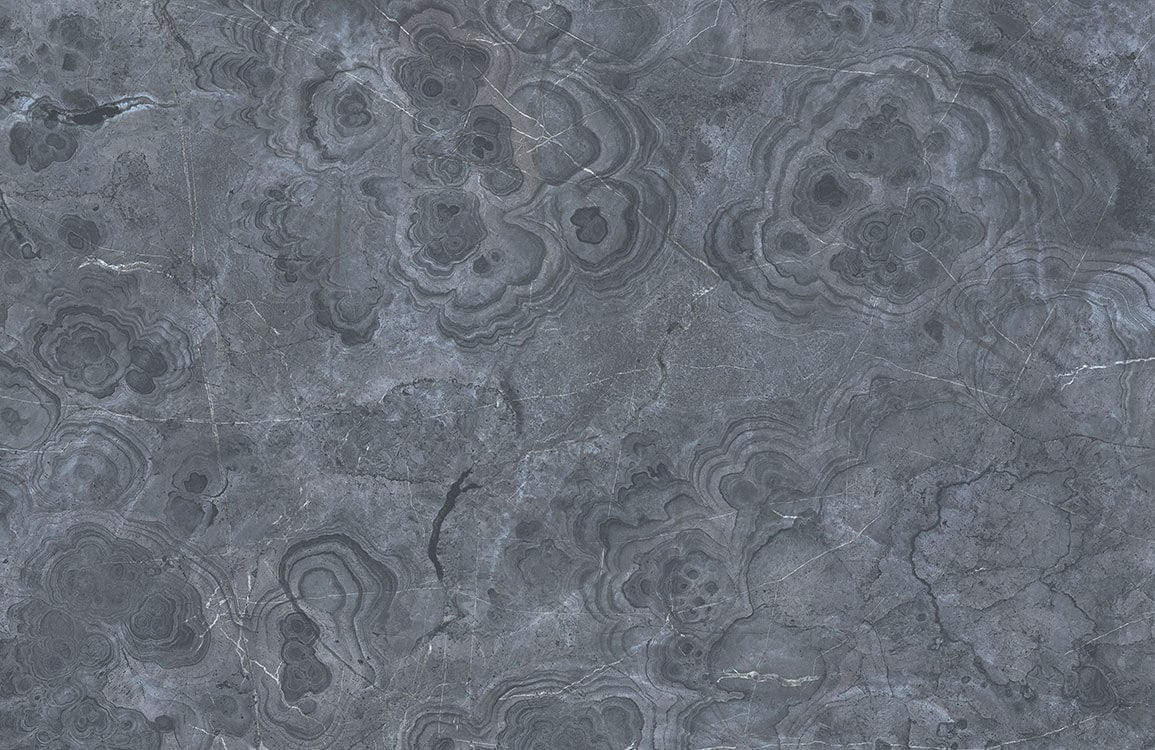 Elegant Charcoal Marble Texture Modern Wallpaper - Luxury Grey Decor