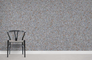 Gray Grit Texture Wallpaper Mural