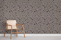 Gray Terrazzo Wallpaper Mural