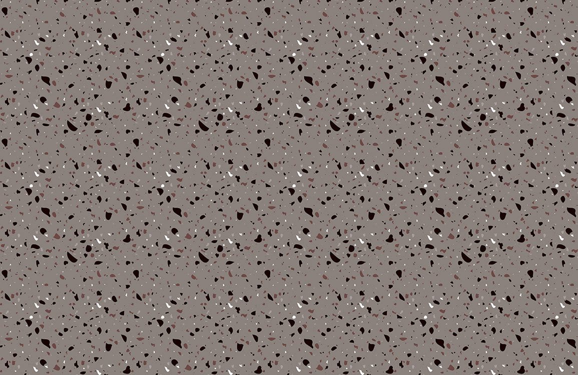 Modern Grey Terrazzo Style Speckled Wallpaper - Chic Interior Design Solution