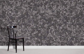 Gray Pebbles Texture Wallpaper Mural