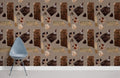 Brown Marble Wallpaper Mural