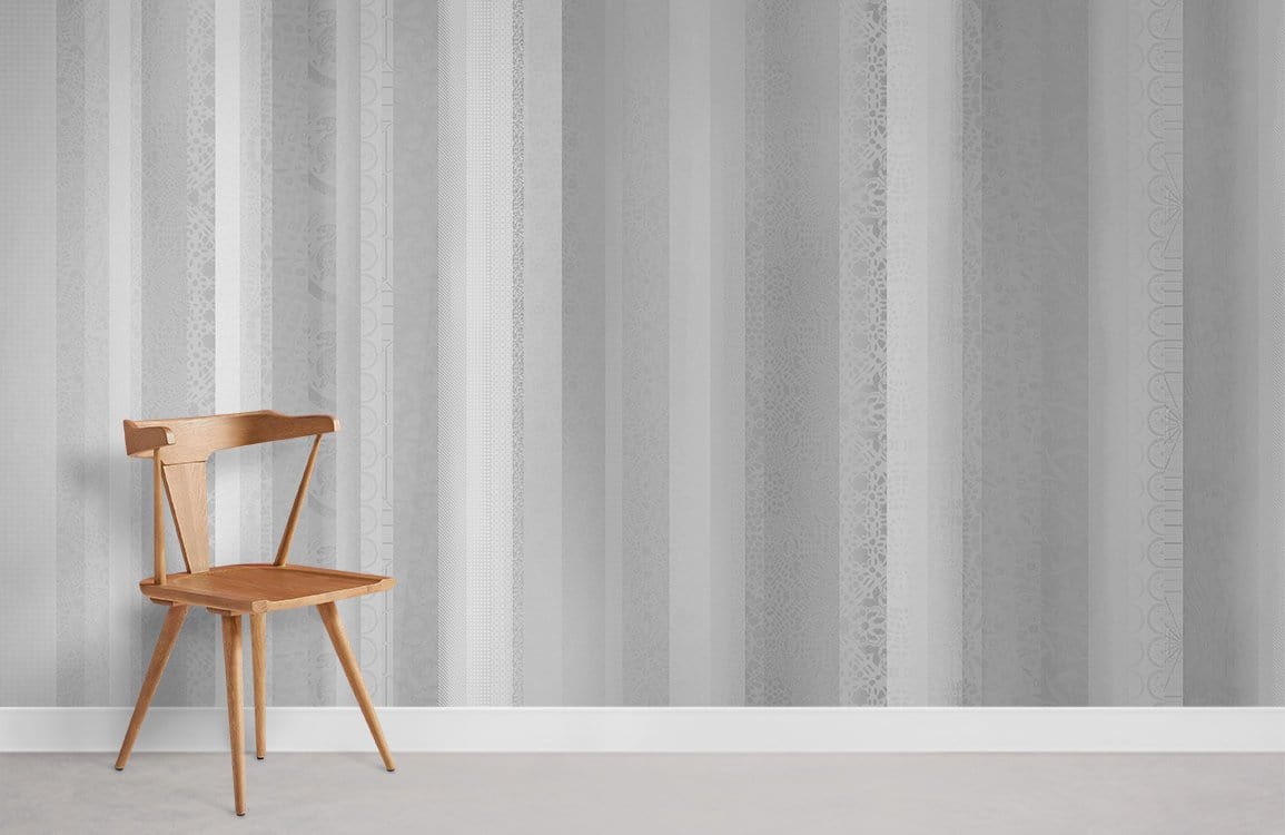 Gray Texture Wallpaper Mural Living Room