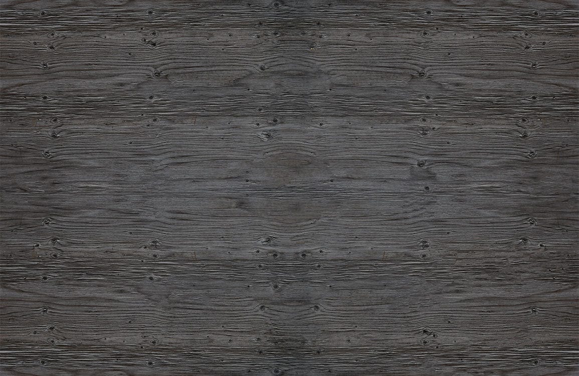 Elegant Charcoal Grey Rustic Wood Texture Wallpaper for Modern Interiors
