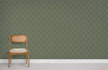 Green Art Deco Wallpaper Mural