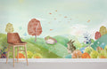 Green Hilltop Wallpaper Mural