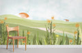 Green Farm Wallpaper Mural