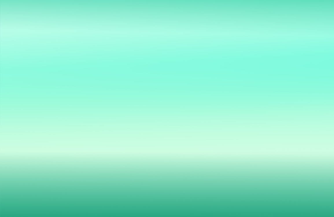 Serene Aqua Gradient Wallpaper: Calming Contemporary Mint Green Interior Design
