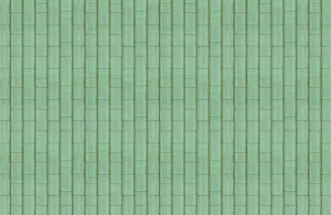 Green Panel Wallpaper Mural