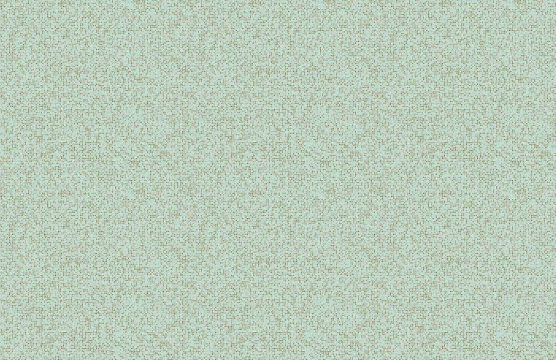 Green Mosaic ll Wallpaper Mural Plain