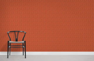 Red Tiles Wallpaper Mural