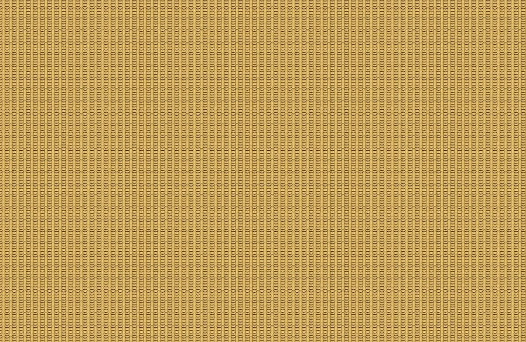 Vintage Mustard Yellow Geometric Pattern Wallpaper for Timeless Elegance