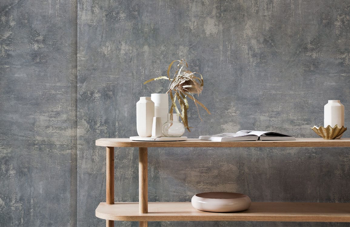 Grey Mottled Wallpaper Mural