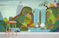 Waterfall Wallpaper Mural