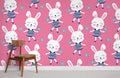 Happy Bunny Wallpaper Mural