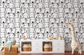 Happy Dog Wallpaper Mural