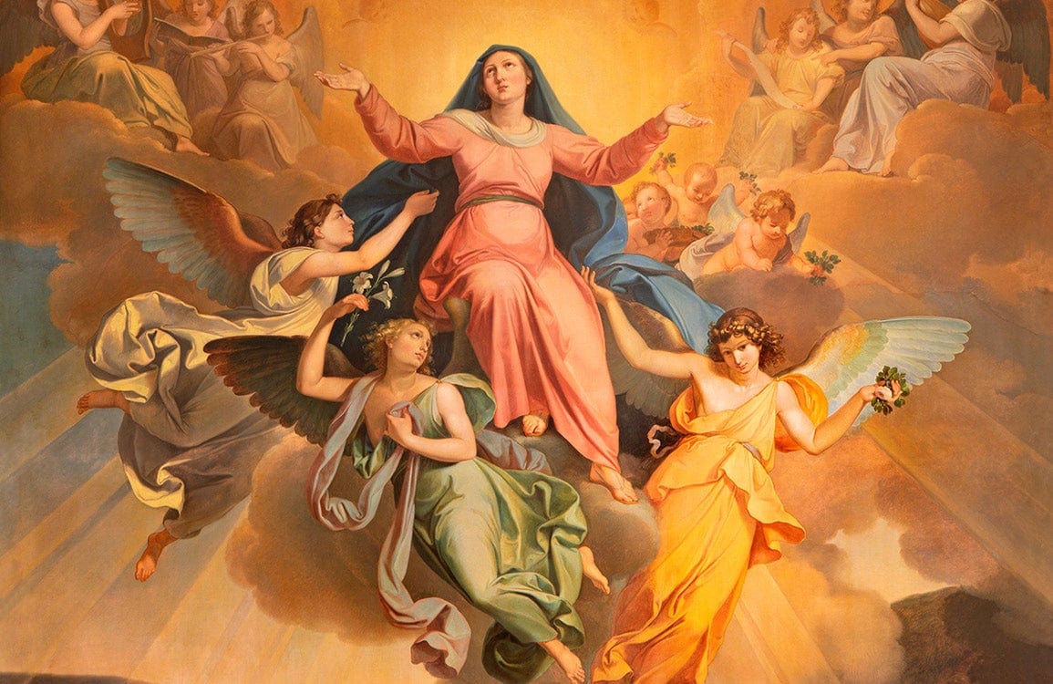 Heavenly Angels Classic Renaissance Mural Wallpaper - Rich Tones, Timeless Elegance