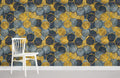 Honeycomb Shape Wallpaper Mural