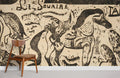 Horse and Birds Wallpaper Mural