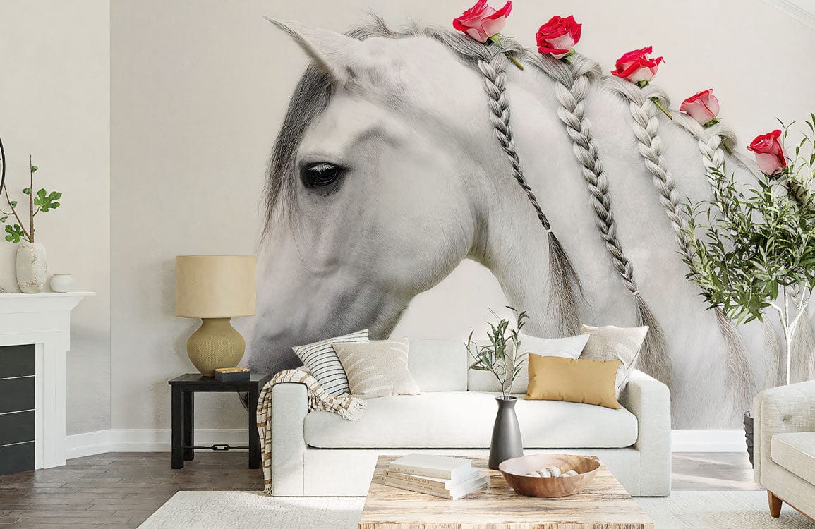 Horse Wallpaper For Room Decor | Animal Wall Murals | Ever Wallpaper