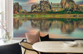 House beside Rock Wallpaper Mural