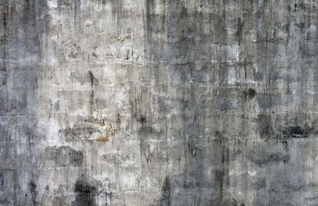 Industrial Aged Concrete Effect Grey Textured Mural Wallpaper for Modern Interiors
