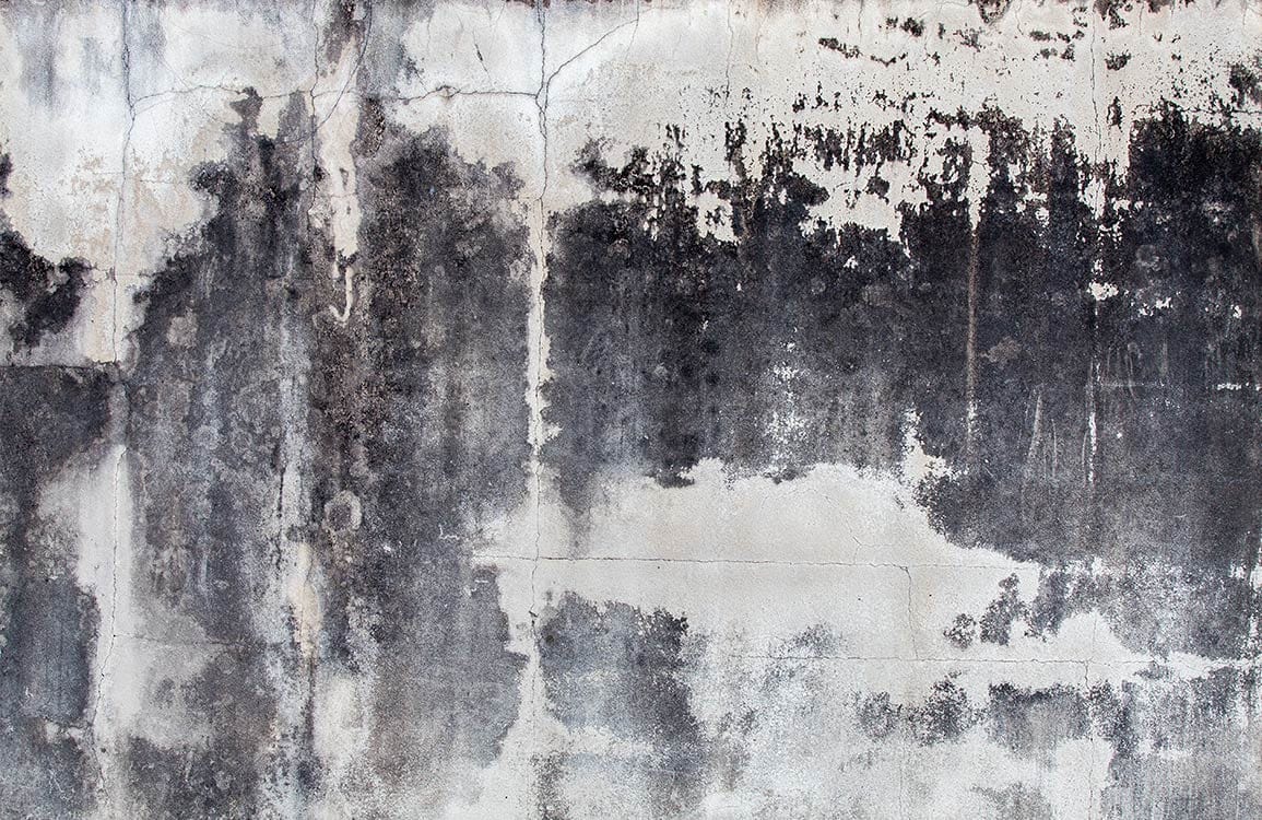 Vintage Industrial Concrete Wall Mural: Distressed Grey Urban Chic Design
