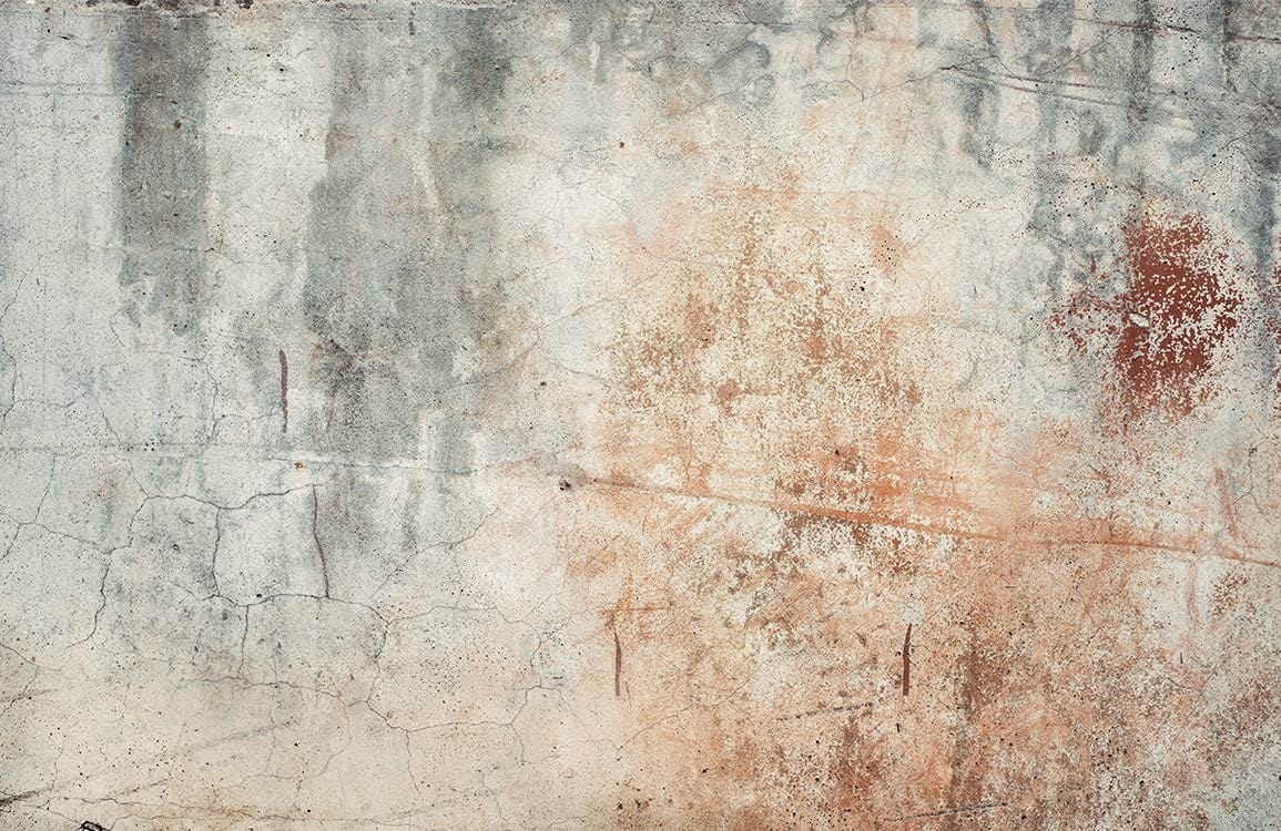 Vintage Industrial Concrete Effect Wallpaper in Rustic Grey and Earthy Tones