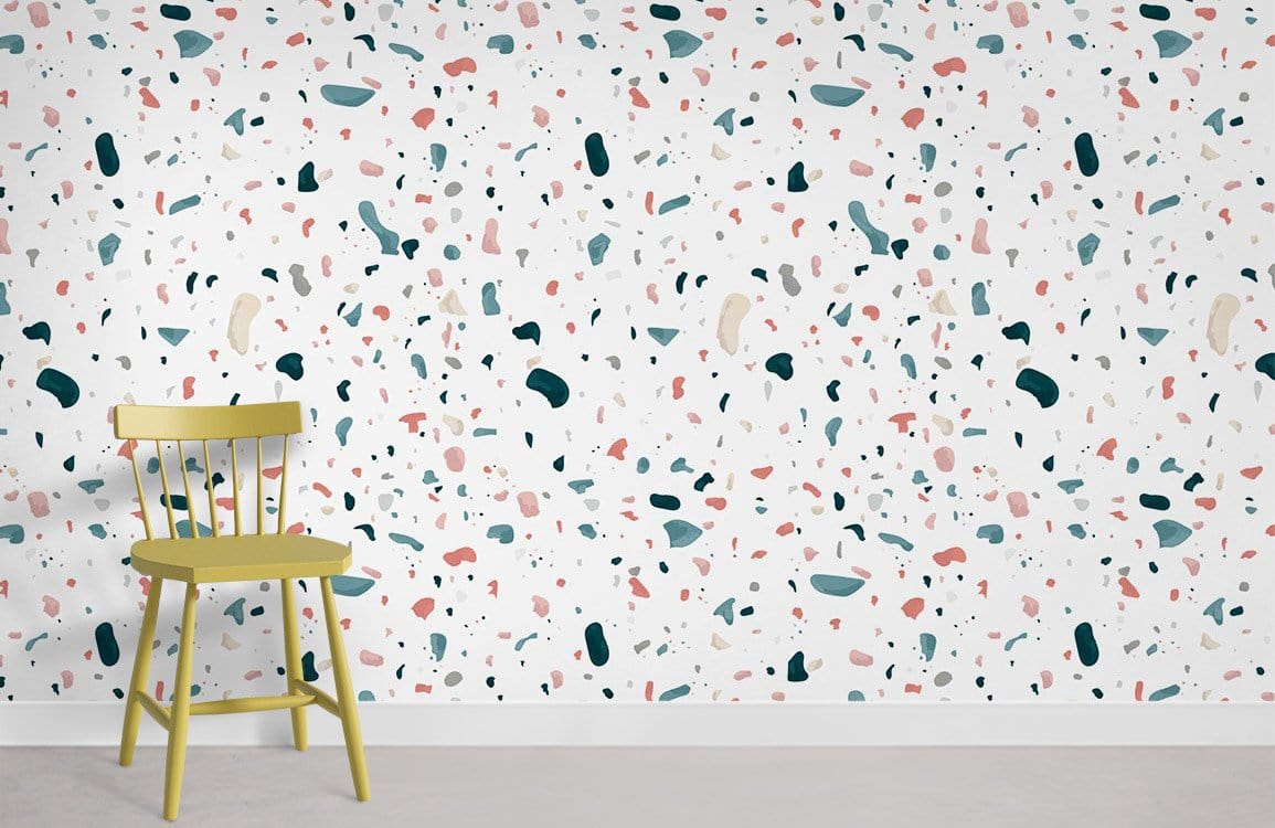 Irregular Chips Wallpaper Mural