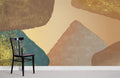 Irregular Shapes Wallpaper Mural