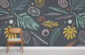 Ivy Leaves Wallpaper Mural