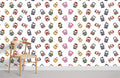 Fortune Cat Wallpaper Mural