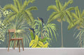 Jungle & Birds Wallpaper Mural