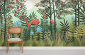 Green Woods II Wallpaper Mural