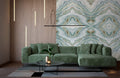 Lake Center Marble Wallpaper Mural