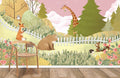 Lawn Party Wallpaper Mural