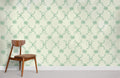 Leaf Fence Wallpaper Mural