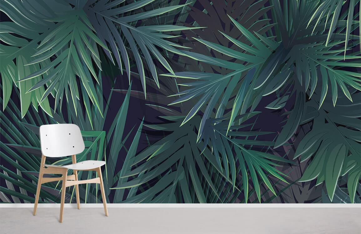 Leaves Wallpaper Mural
